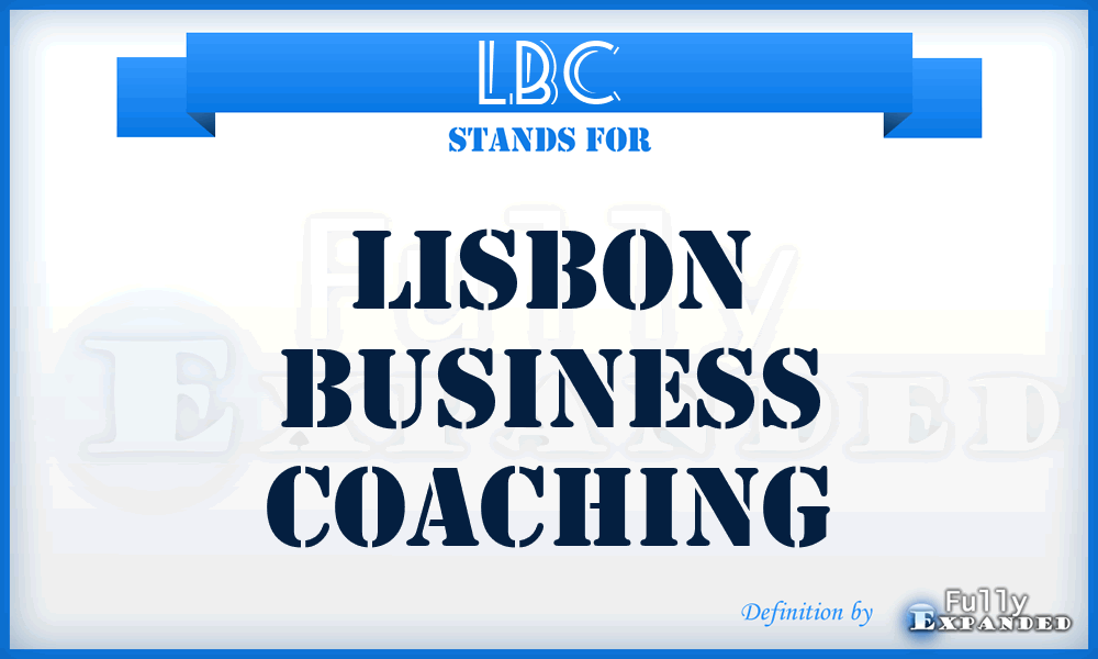 LBC - Lisbon Business Coaching