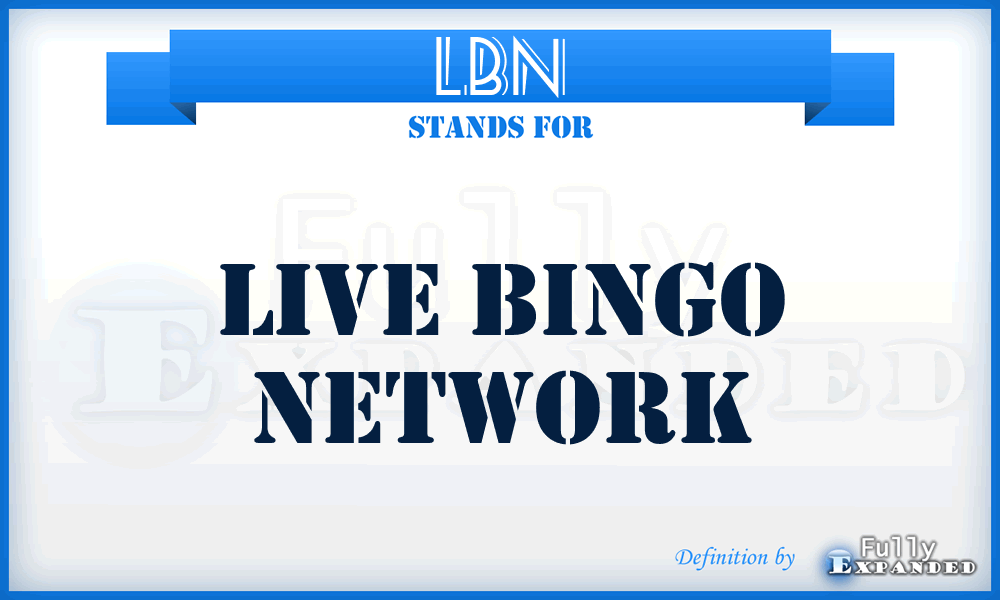 LBN - Live Bingo Network