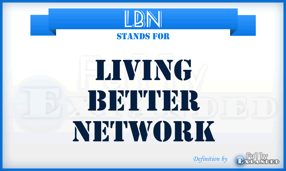 LBN - Living Better Network