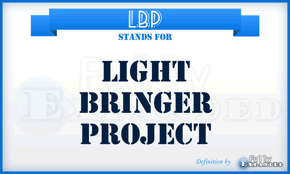 LBP - Light Bringer Project