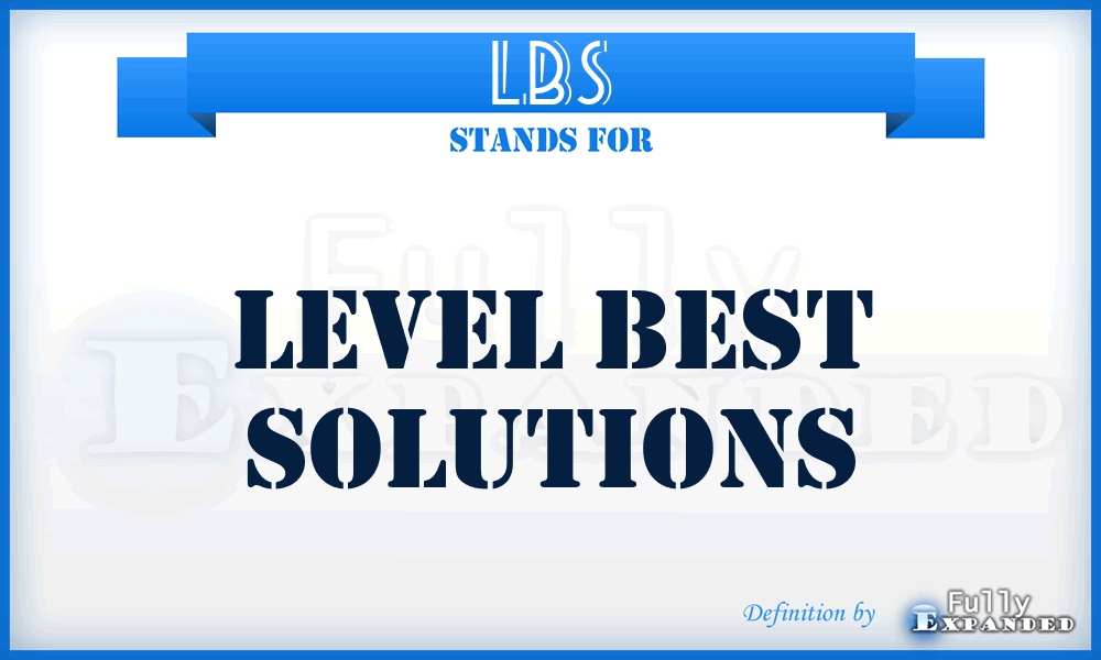 LBS - Level Best Solutions