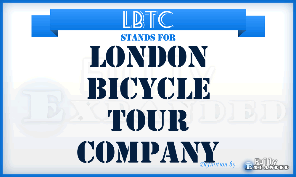 LBTC - London Bicycle Tour Company