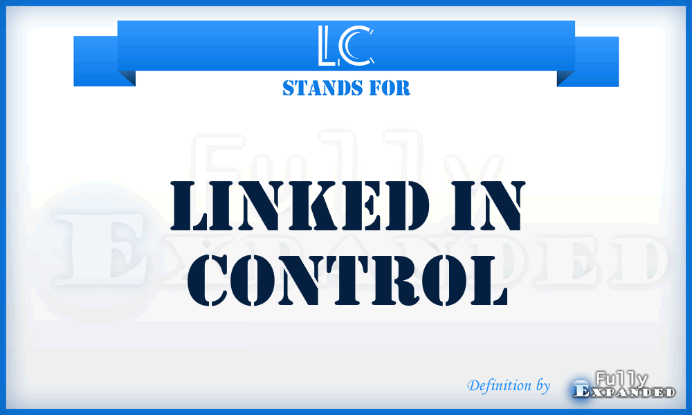 LC - Linked in Control