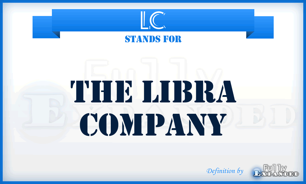 LC - The Libra Company