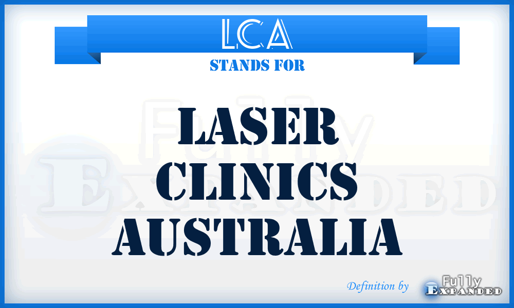 LCA - Laser Clinics Australia