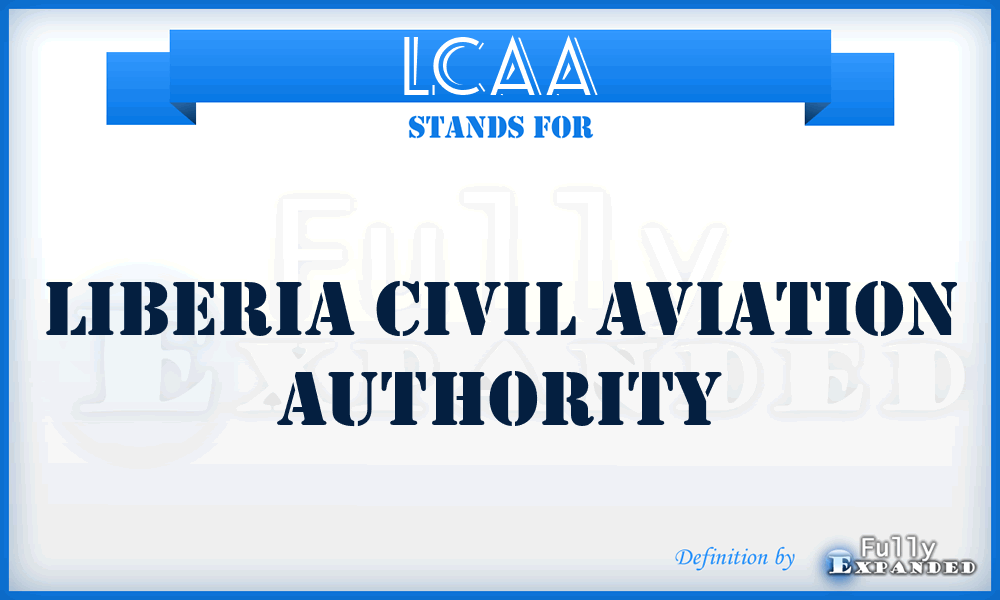 LCAA - Liberia Civil Aviation Authority