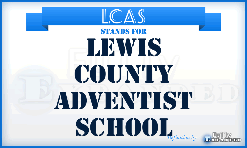 LCAS - Lewis County Adventist School