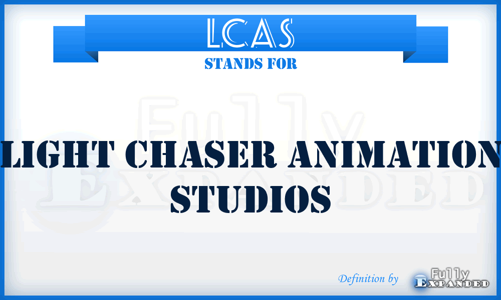 LCAS - Light Chaser Animation Studios