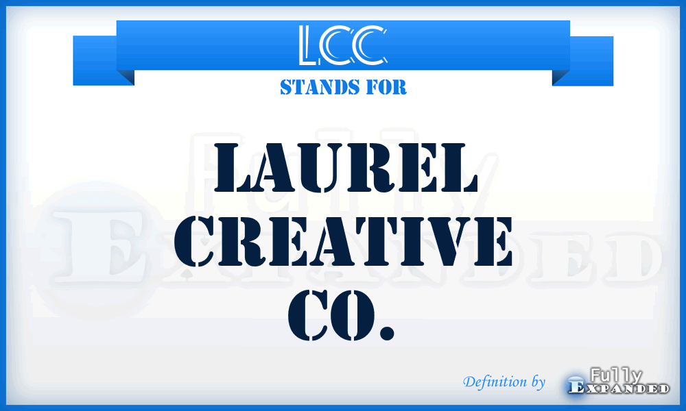 LCC - Laurel Creative Co.