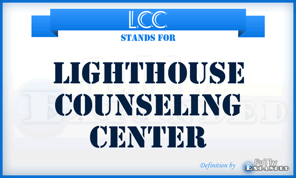LCC - Lighthouse Counseling Center