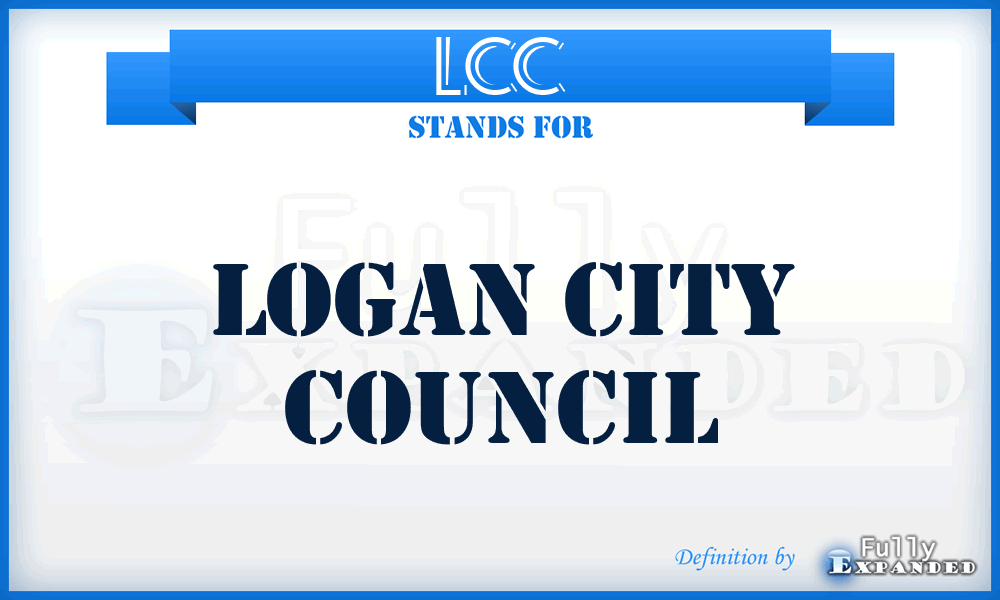 LCC - Logan City Council