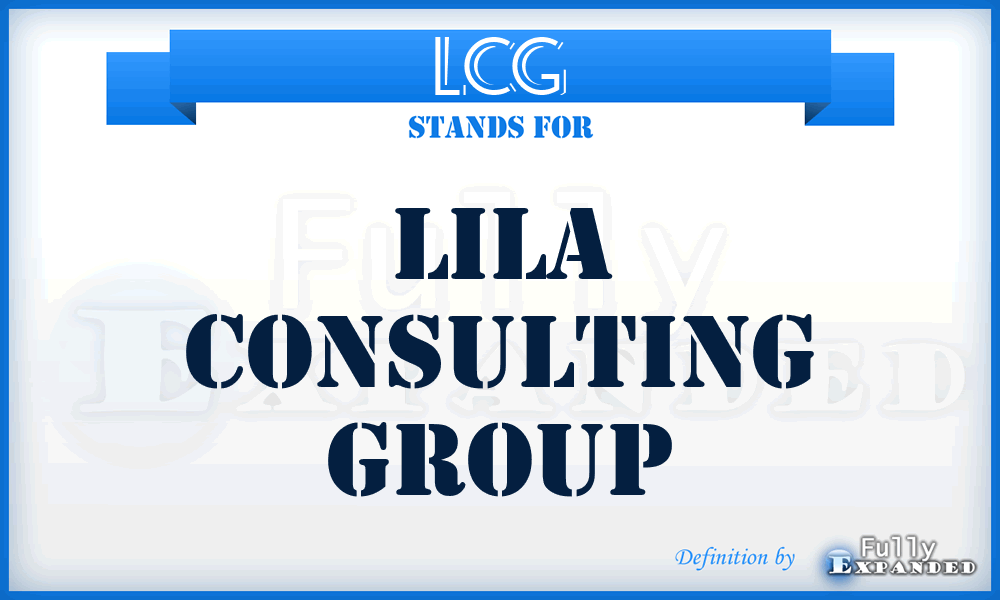 LCG - Lila Consulting Group