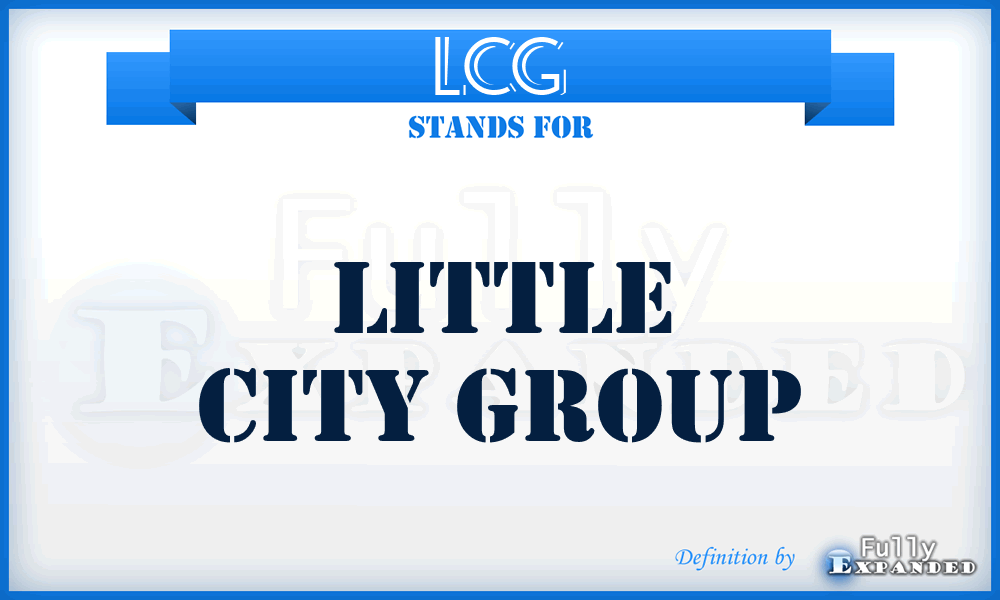 LCG - Little City Group