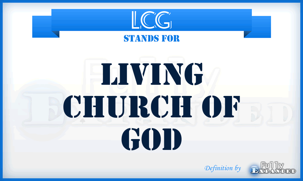 LCG - Living Church of God