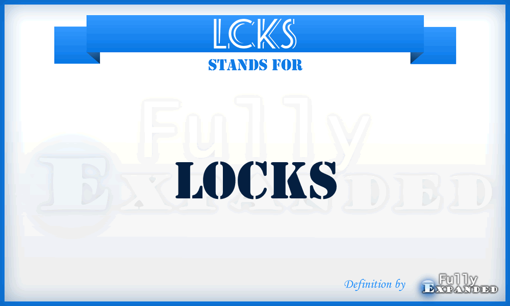 LCKS - Locks
