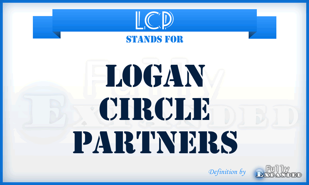 LCP - Logan Circle Partners