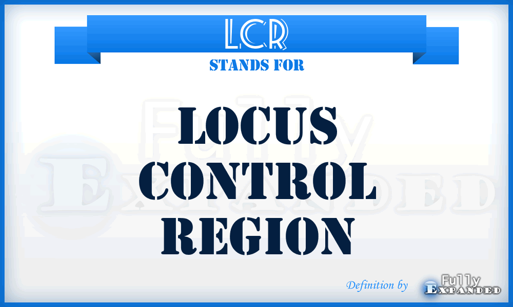 LCR - Locus Control Region