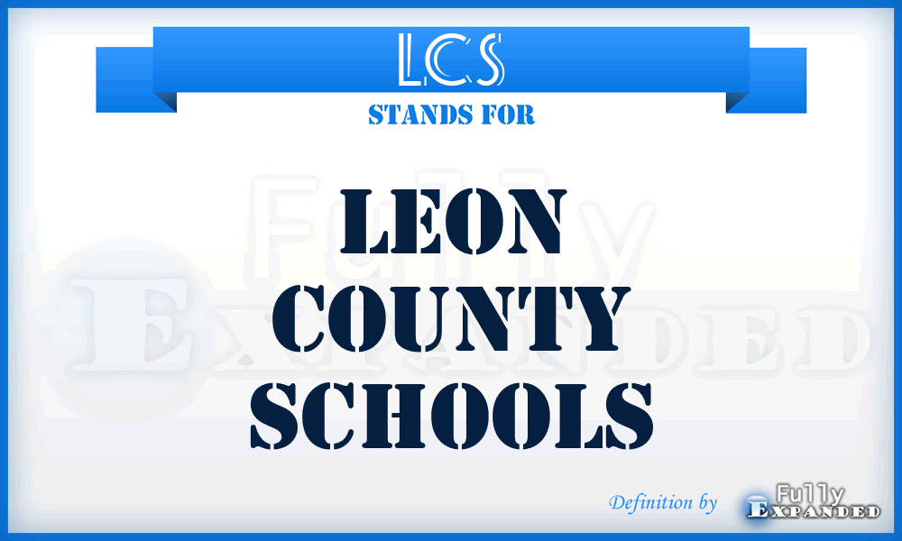 LCS - Leon County Schools