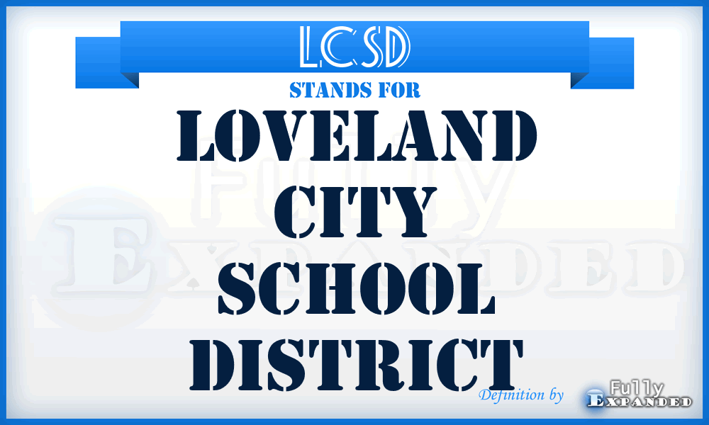 LCSD - Loveland City School District