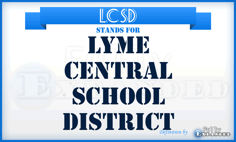 LCSD - Lyme Central School District