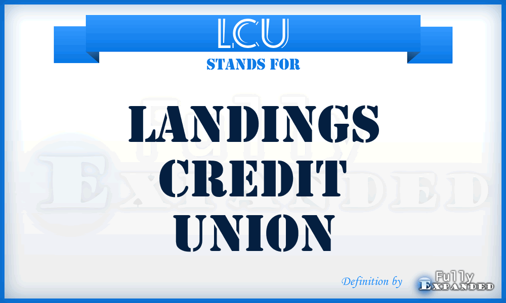 LCU - Landings Credit Union