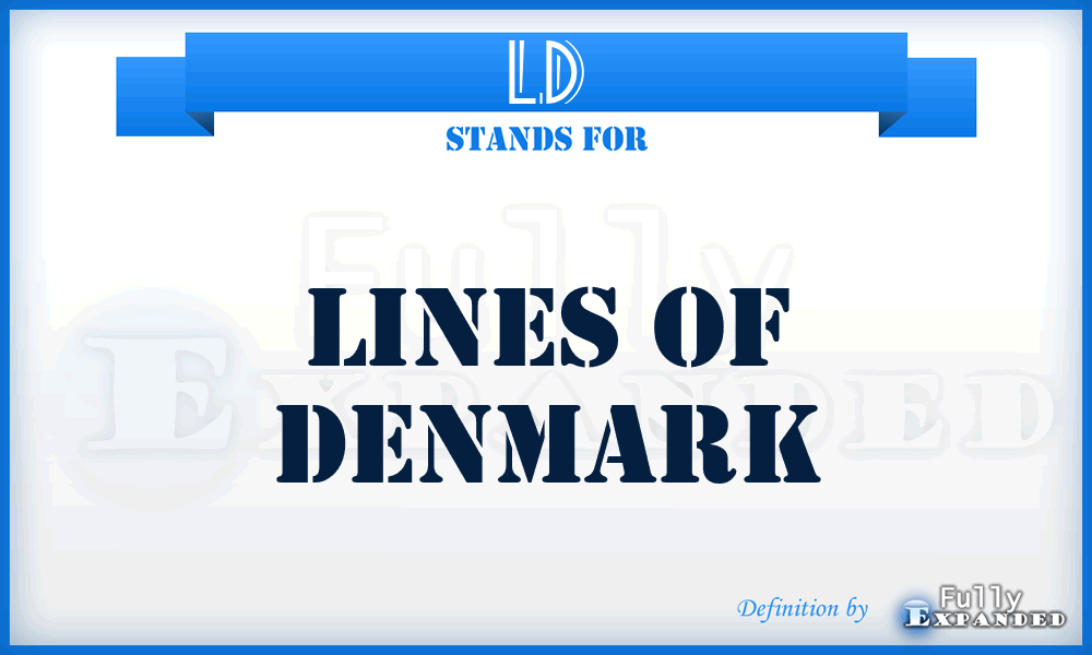 LD - Lines of Denmark