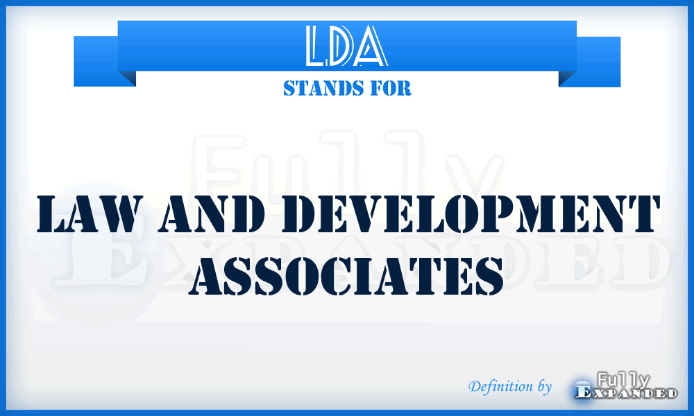 LDA - Law and Development Associates