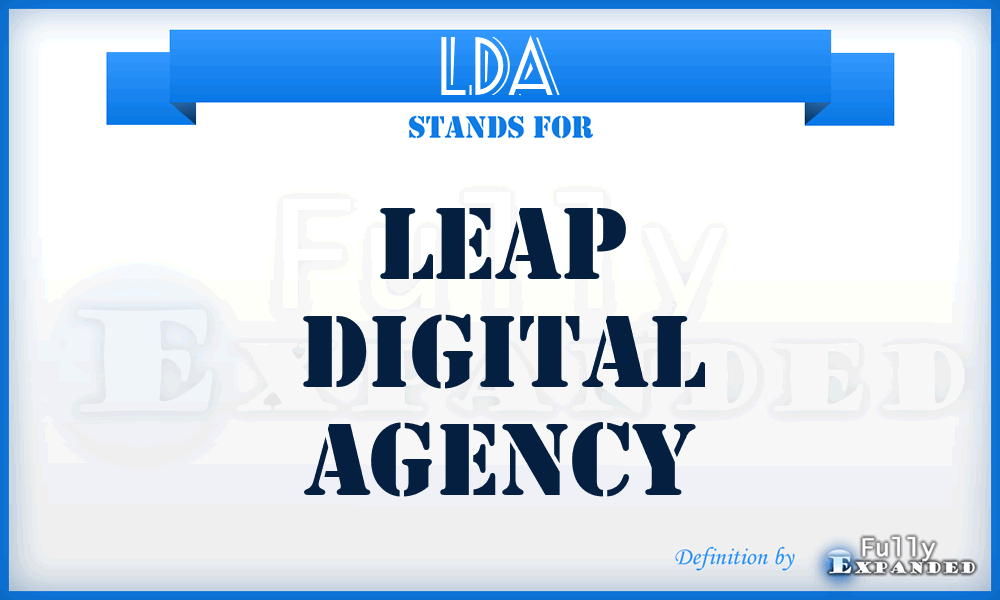 LDA - Leap Digital Agency