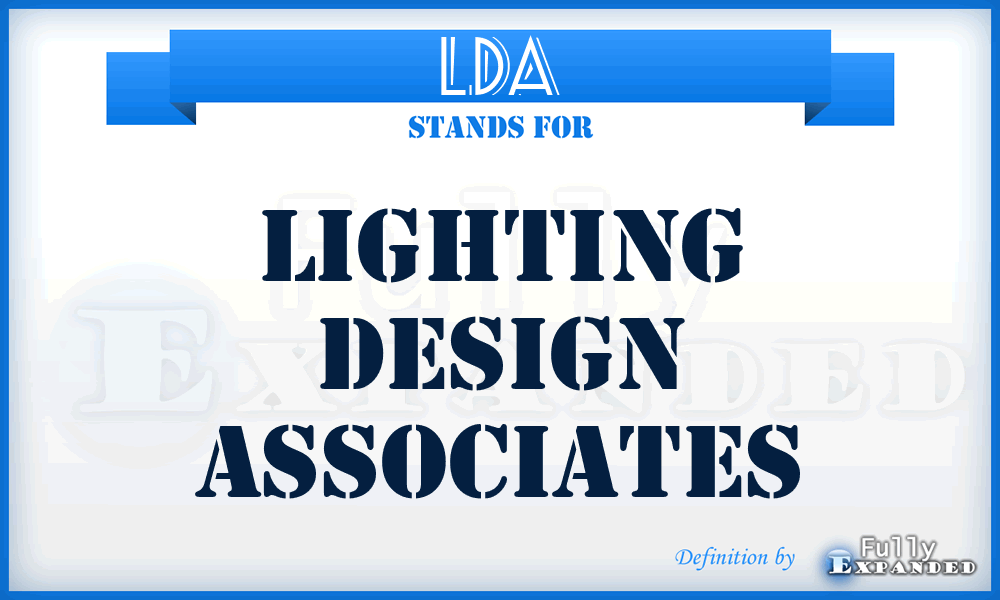 LDA - Lighting Design Associates