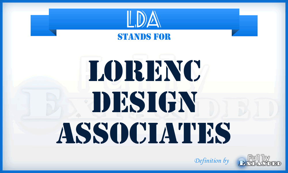 LDA - Lorenc Design Associates