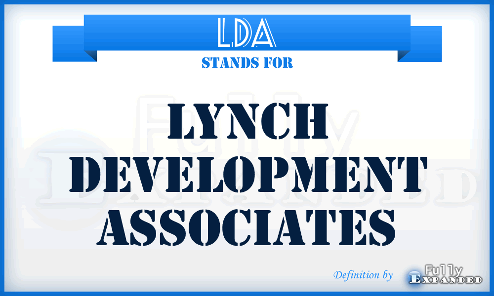 LDA - Lynch Development Associates
