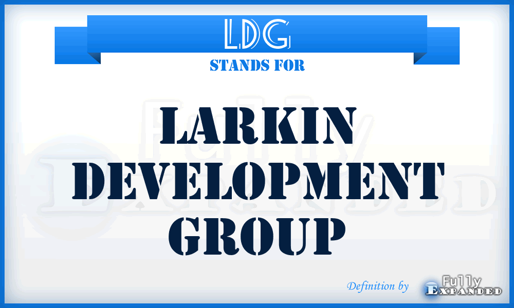 LDG - Larkin Development Group