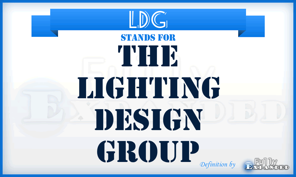 LDG - The Lighting Design Group