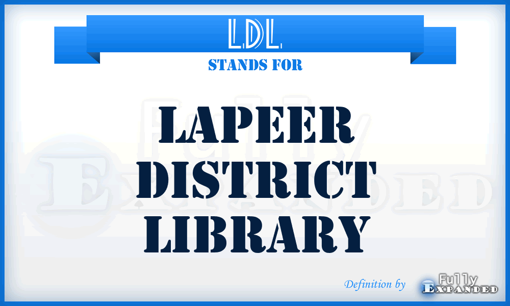LDL - Lapeer District Library