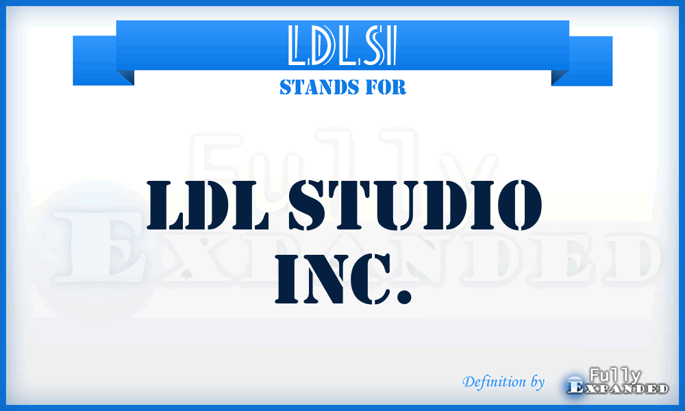 LDLSI - LDL Studio Inc.