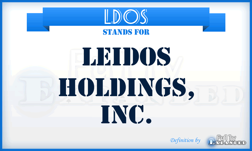 LDOS - Leidos Holdings, Inc.