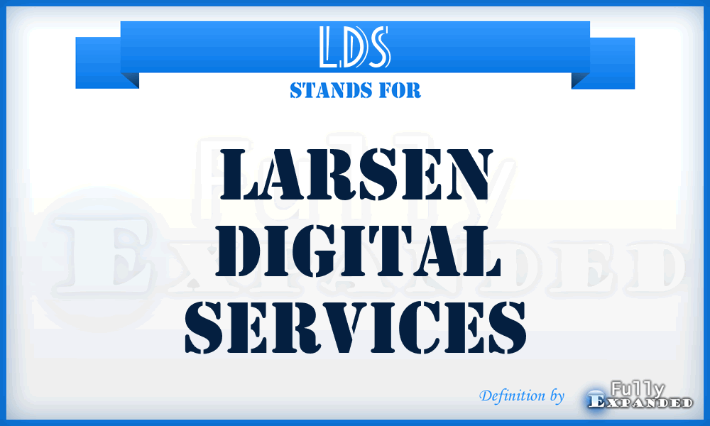 LDS - Larsen Digital Services