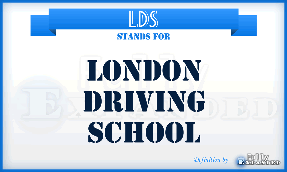 LDS - London Driving School