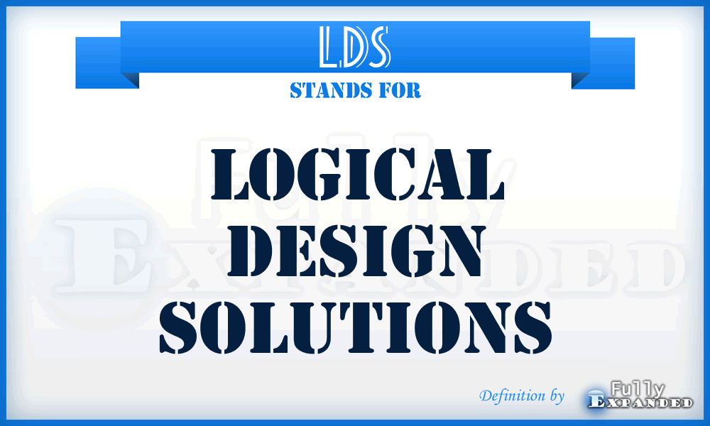 LDS - Logical Design Solutions