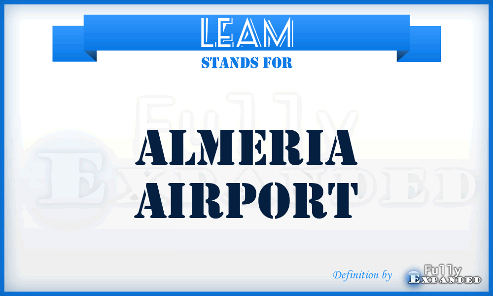 LEAM - Almeria airport