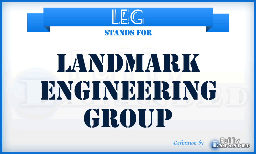 LEG - Landmark Engineering Group