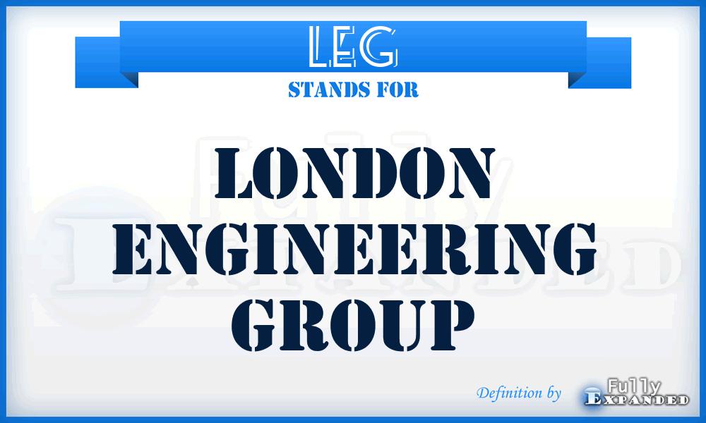 LEG - London Engineering Group