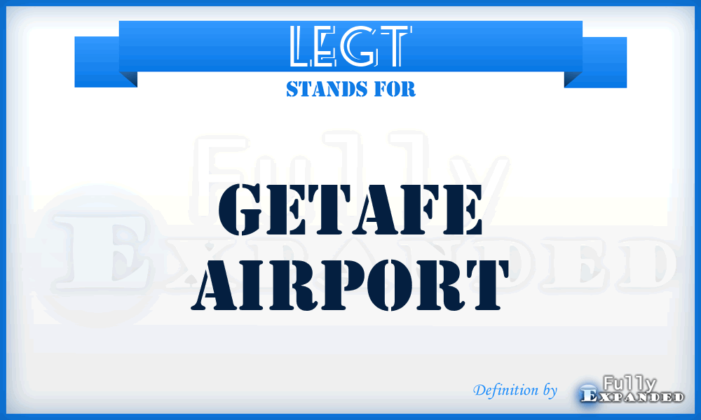 LEGT - Getafe airport