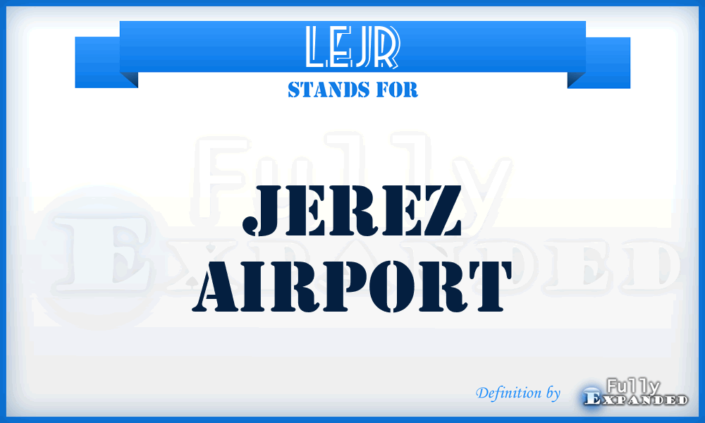 LEJR - Jerez airport