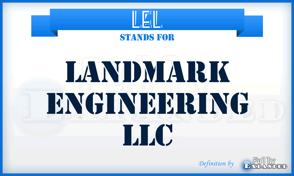 LEL - Landmark Engineering LLC