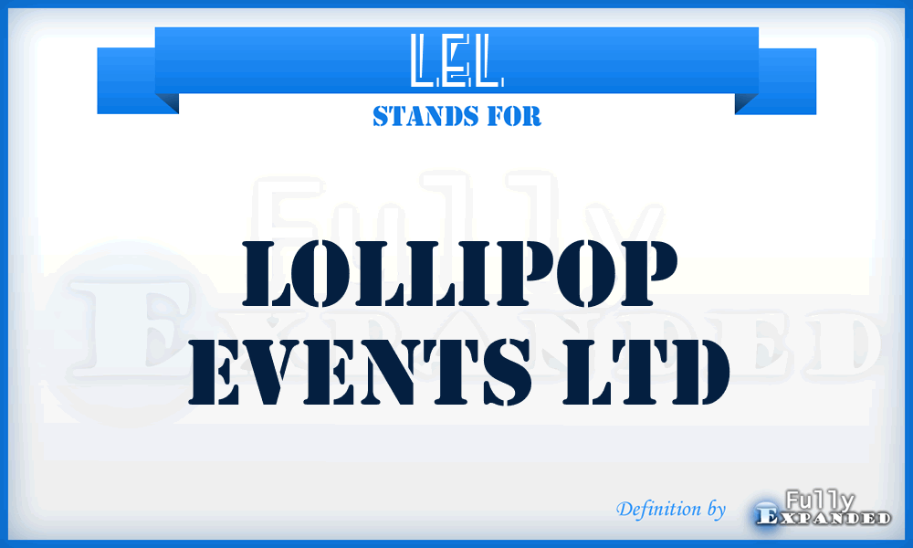 LEL - Lollipop Events Ltd