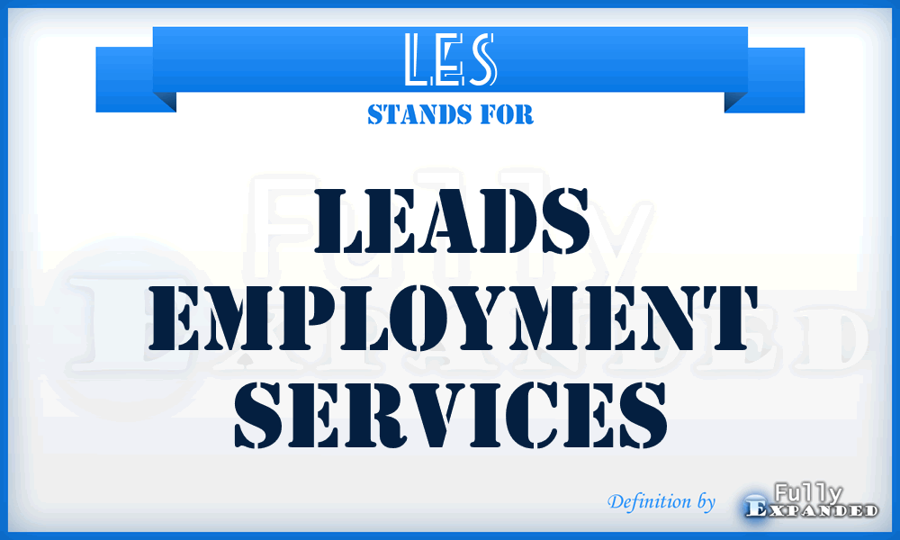 LES - Leads Employment Services