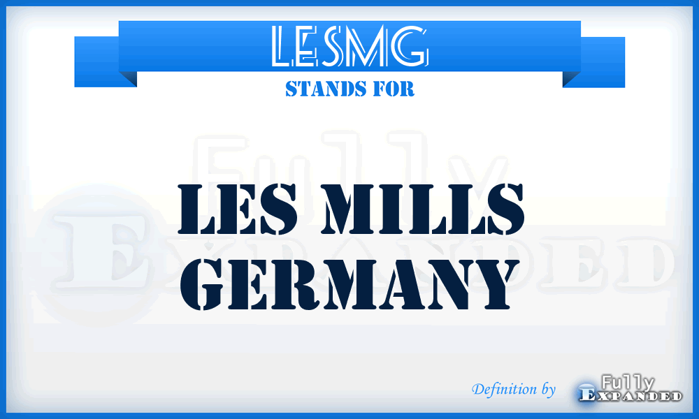 LESMG - LES Mills Germany