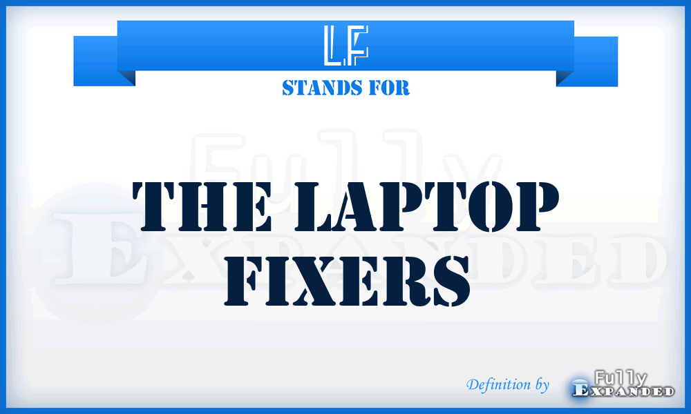 LF - The Laptop Fixers