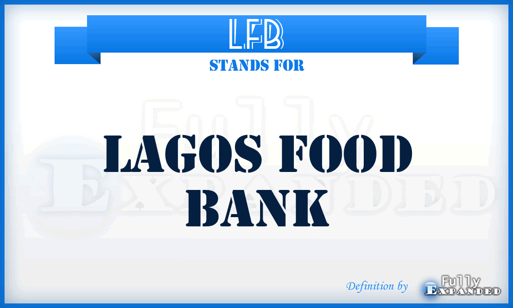 LFB - Lagos Food Bank